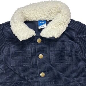 Old‎ Navy Baby Corduroy Jumpsuit Sherpa Collar 6-12 Months Infant Outfit